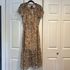 Floral Paisley Maxi Dress